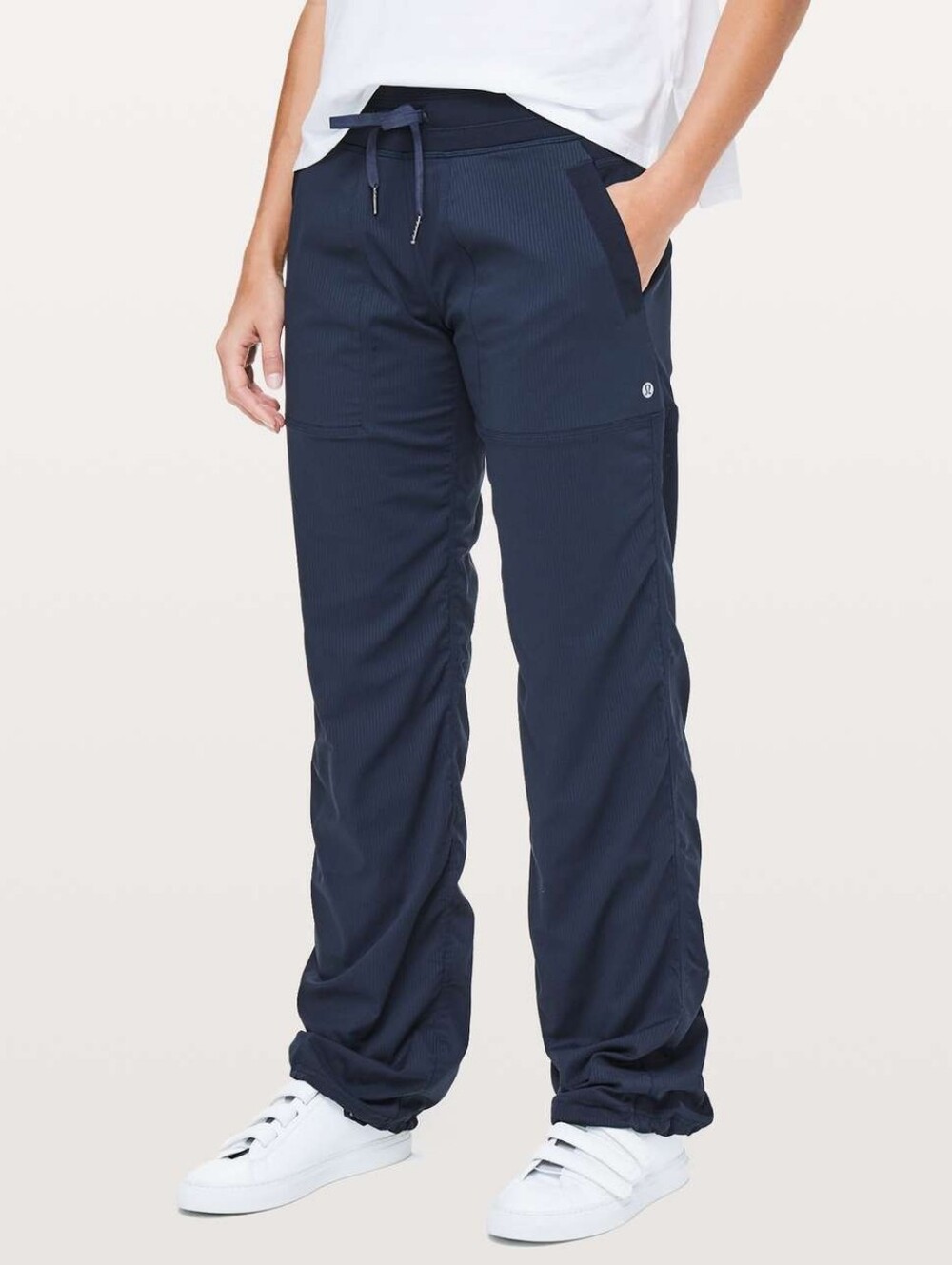 Lululemon Dance Studio Pant III Regular Lined 32" True Navy Size 12